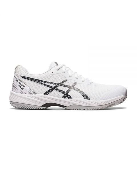 ASICS GEL-GAME 9 PADEL WHITE BLACK 1041A336 100