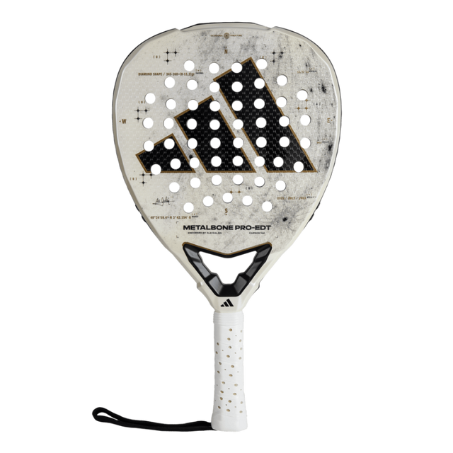 Paddle with Adidas logo on a white background