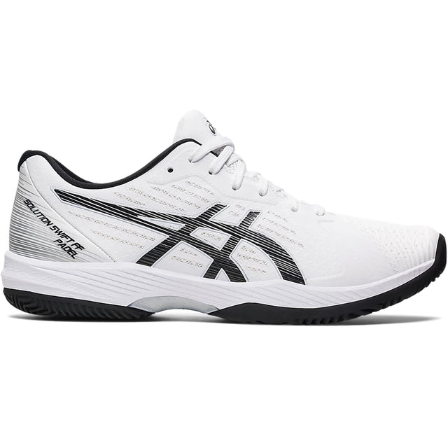 ASICS SOLUTION SWIFT FF PADEL WHITE BLACK 1041A314 100