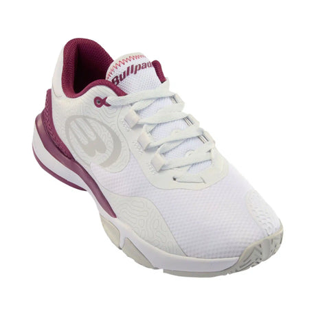 BULLPADEL Shoes Flow Hybrid Fly 22V White /Violet (2)