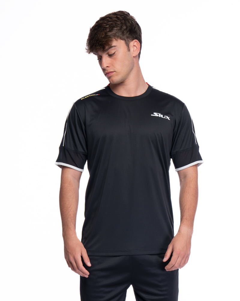 Camiseta electra stupa black front