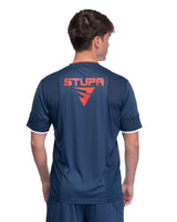 Camiseta electrastupa blue back