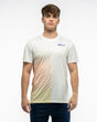 Camiseta half white front