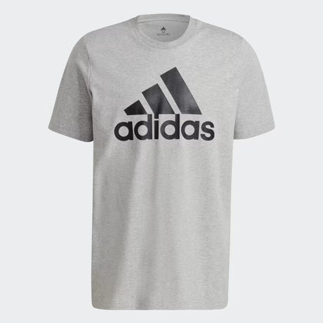Essentials Big Logo Tee Grey GK9123 01 laydown