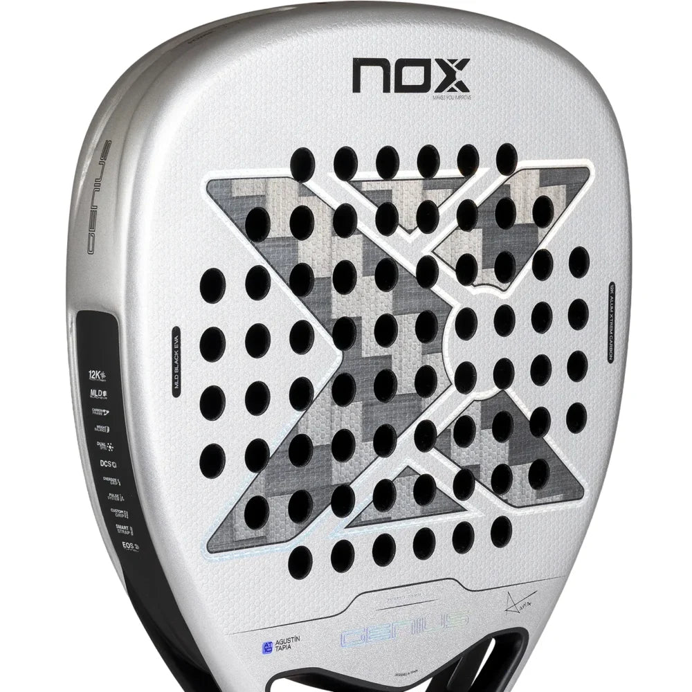 NOX Genius Attack 12K Xtrem Agustin Tapia 2027 Padel Racket