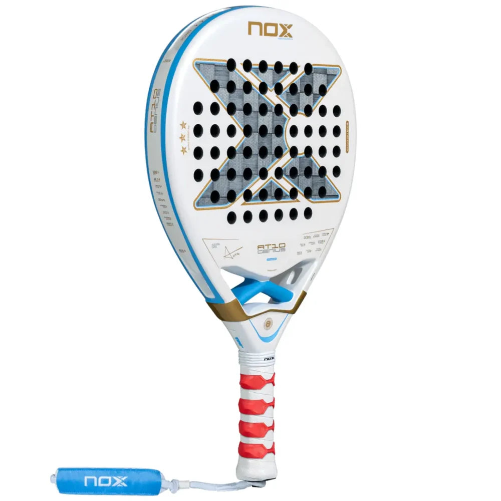 NOX AT10 Genius 18K Alum Argentina Edition by Agustin Tapia Padel Racket