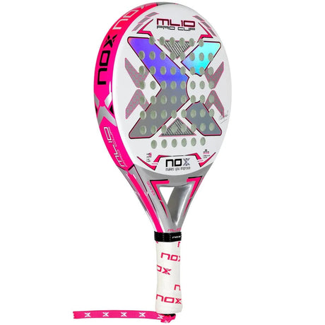 NOX ML10 PRO CUP Silver Padel Racket racket with cover bag-padel tennis near me