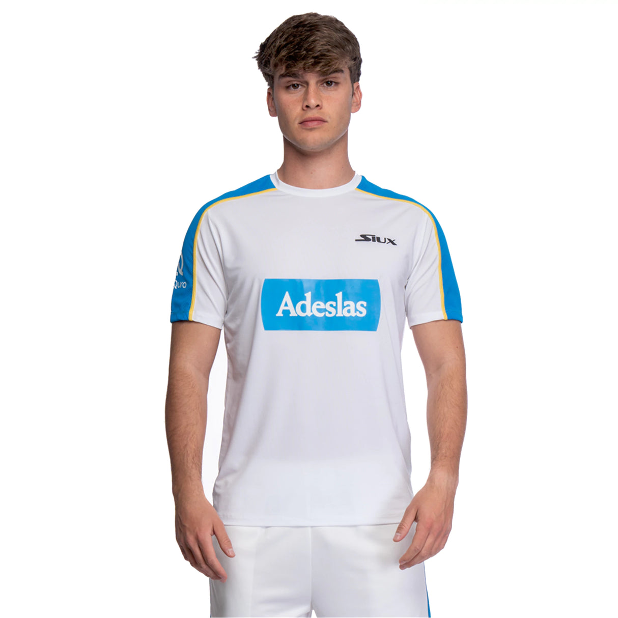 SIUX Padel Tshirt Diablo Sanyo Official White 2023 1