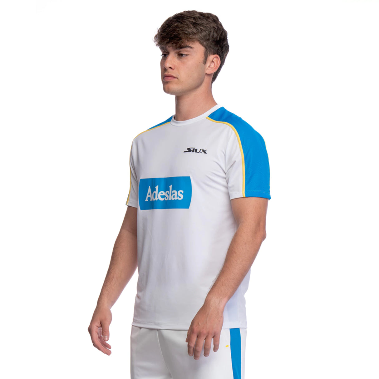 SIUX Padel Tshirt Diablo Sanyo Official White 2023 4