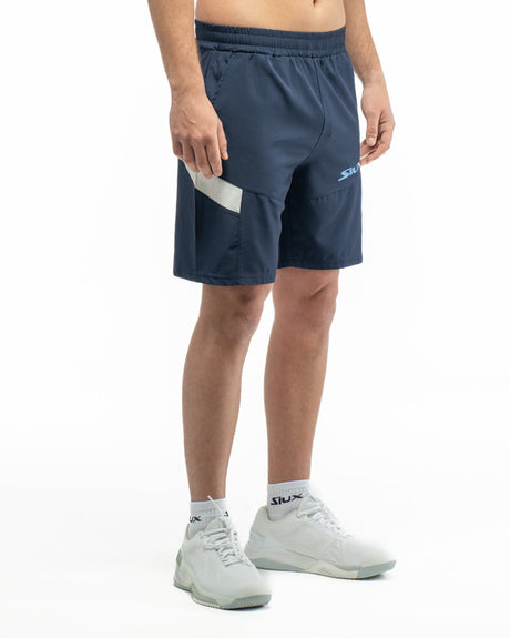 Short color block navy profile 01