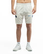Short color block white front