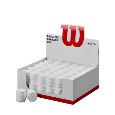 Box of Wilson Padel Pro Overgrip on a white background