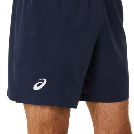 asics court 7in pantaloncini midnight-club padel