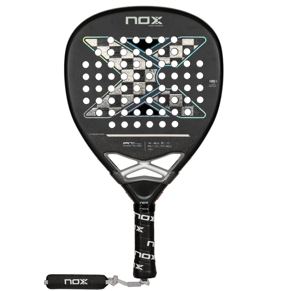 NOX AT GENIUS ATTACK 18K PADEL TENNIS RACKET 2024