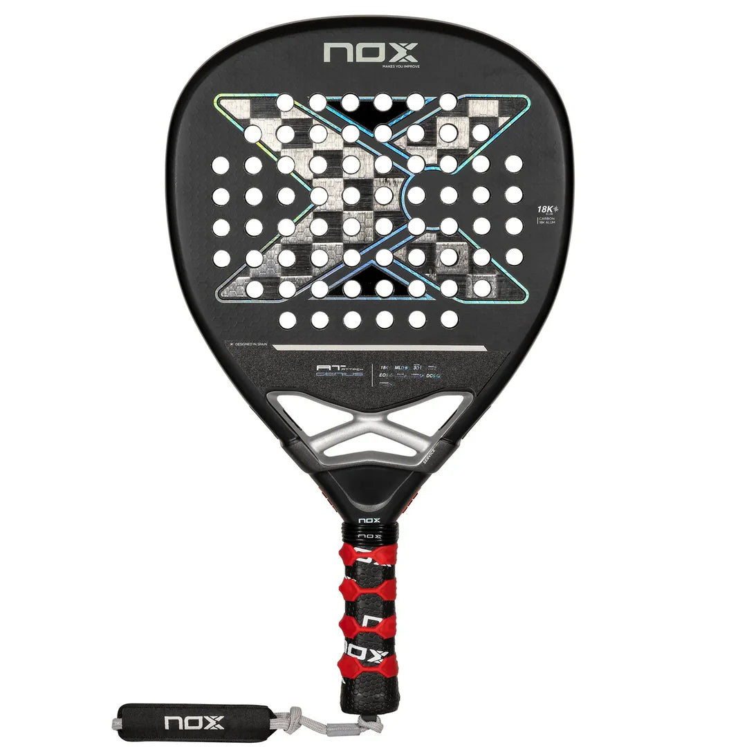 NOX AT GENIUS ATTACK 18K PADEL TENNIS RACKET 2024