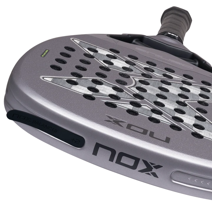 NOX Genius Attack 18K Alum by Agustin Tapia 2027 Padel Racket