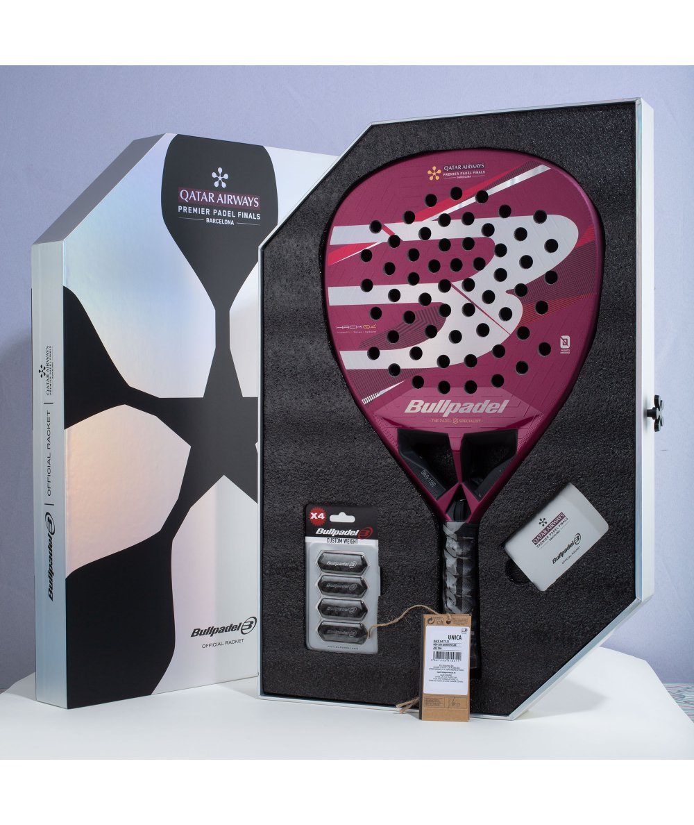 BULLPADEL RACKET 25-HACK 04 TF 25