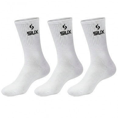 PACK OF 3 SOCKS SIUX BASIC 26 MEDIUM CANE WHITE