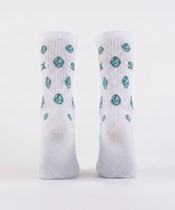 PACK OF 2 SOCKS SIUX GROOVE 26 TALL CANE GREEN WHITE