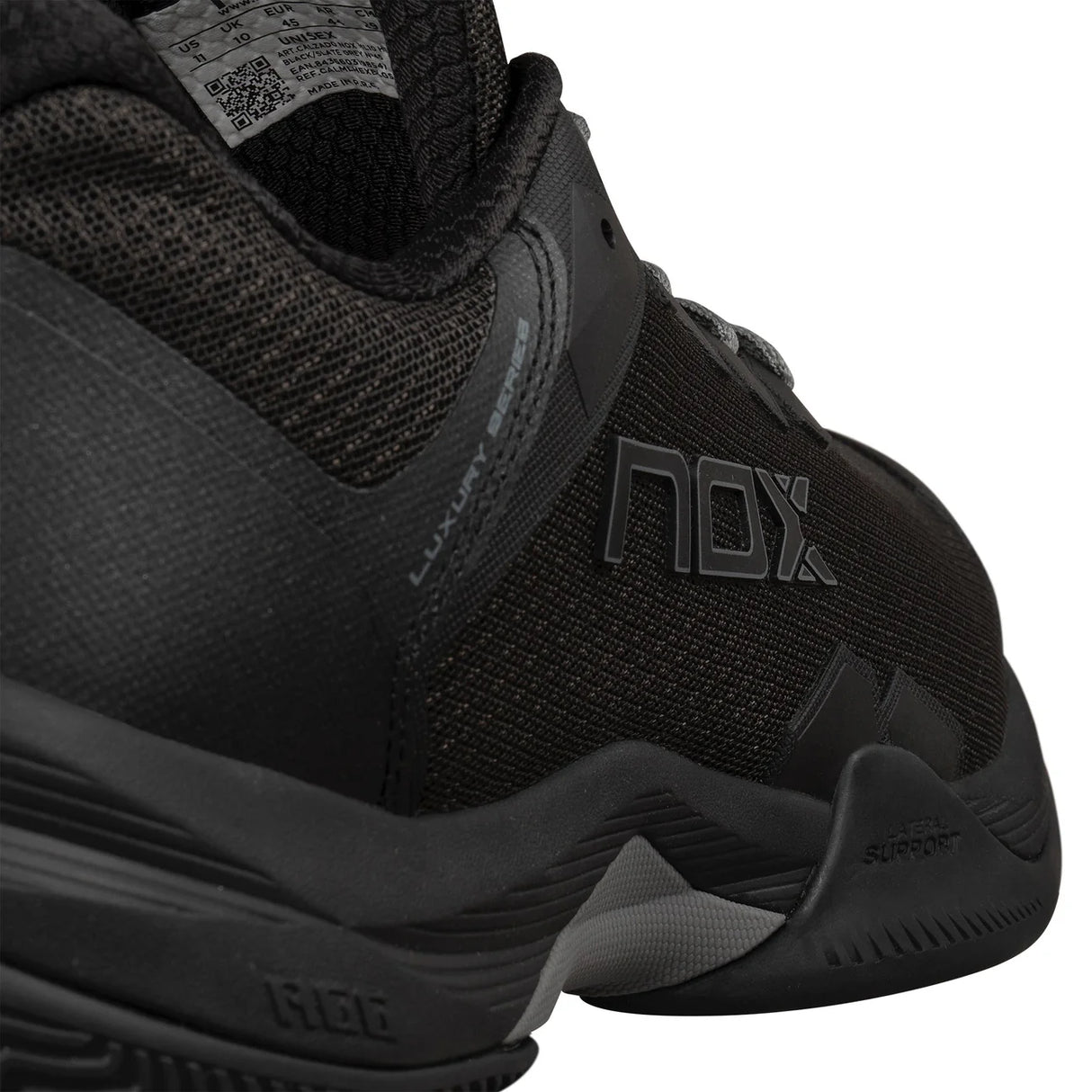 NOX ML10 HEXA BLACK/SLATE GREY PADEL SHOES