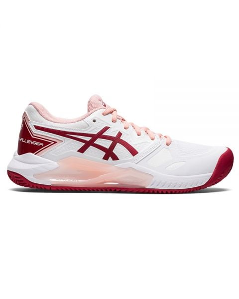 ASICS GEL-CHALLENGER 13 CLAY WHITE PINK WOMEN 1042A165 103