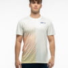 Camiseta half white front