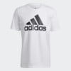 Essentials Big Logo Tee White GK9121 01 laydown