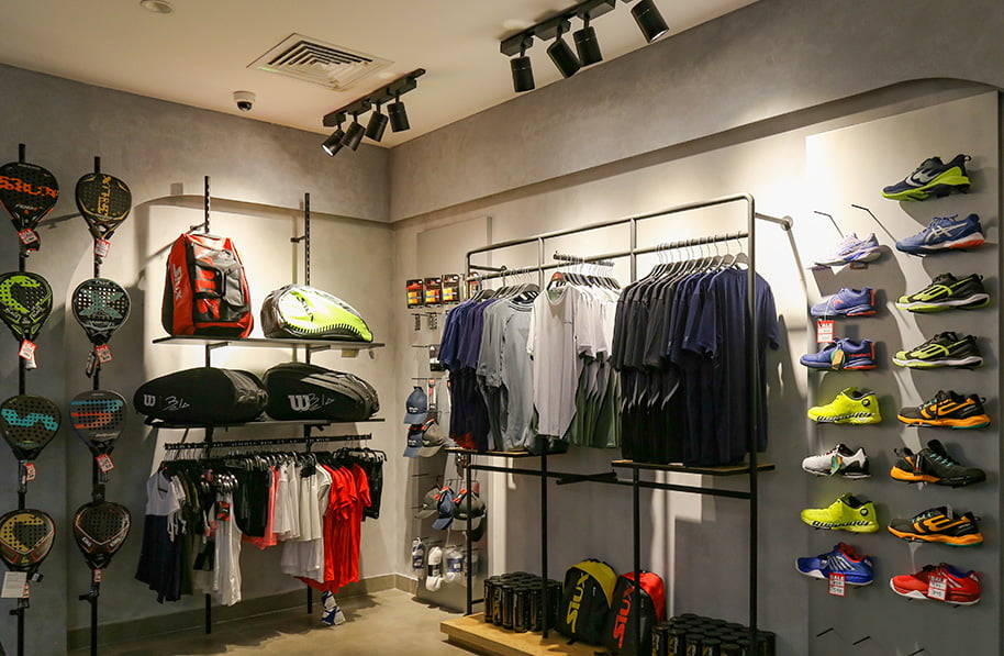 paddle tennis gear