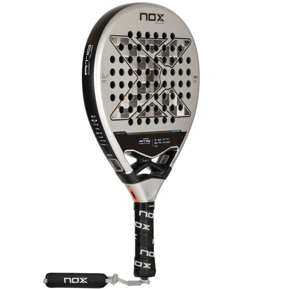 NOX AT10 Luxury GENIUS 18K Alum Padel Racket 2024 nox 2024 Padel Rackets-paddle tennis gear