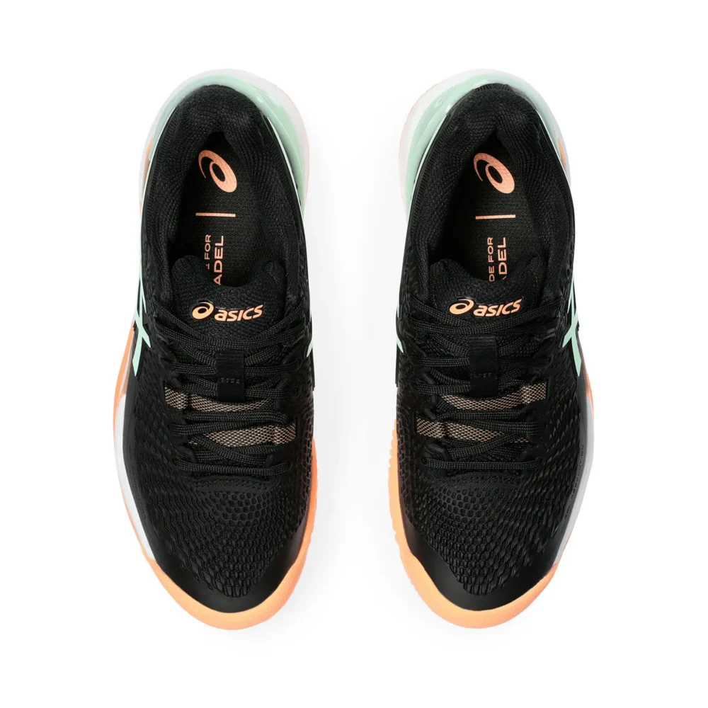 ASICS GEL-RESOLUTION 9 PADEL 1042A245-001 ORANGE WOMAN (3)