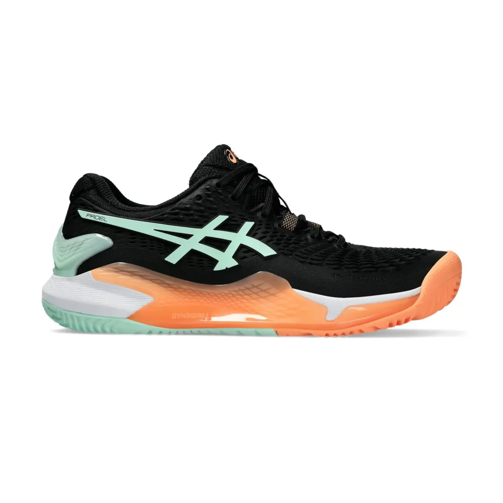 ASICS GEL-RESOLUTION 9 PADEL 1042A245-001 ORANGE WOMAN
